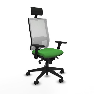 Chaise de Bureau Piqueras y Crespo 3D066N1 Vert