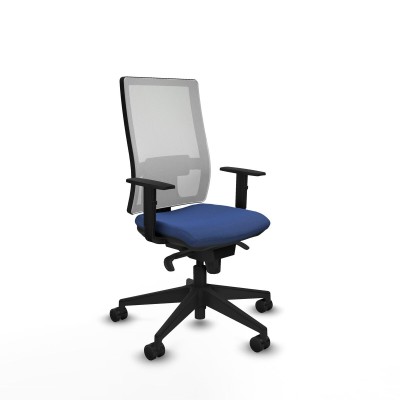 Chaise de Bureau Piqueras y Crespo 1D066N0 Blue marine