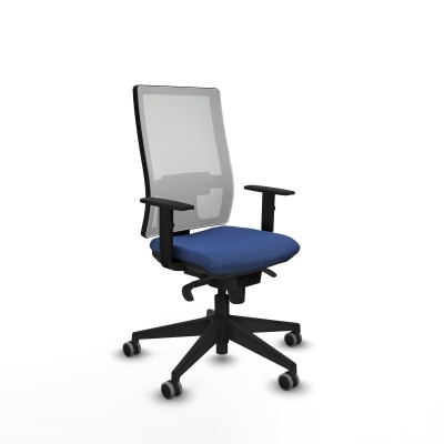 Chaise de Bureau Piqueras y Crespo 1D066G0 Blue marine