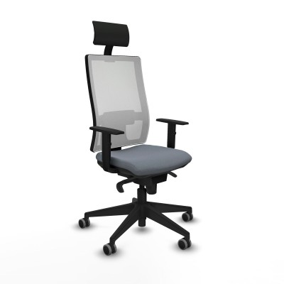 Chaise de Bureau Piqueras y Crespo 1D066G1 Gris