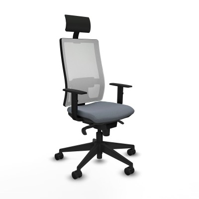 Chaise de Bureau Piqueras y Crespo 1D066N1 Gris