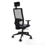 Chaise de Bureau Piqueras y Crespo 1D066N1 Gris