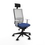 Office Chair Piqueras y Crespo 4B066N1 Navy Blue