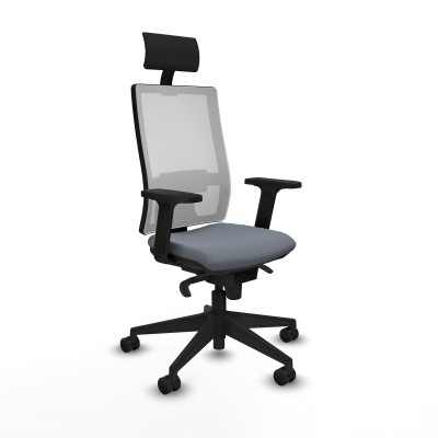 Chaise de Bureau Piqueras y Crespo 2D066N1 Gris