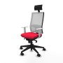 Chaise de Bureau Piqueras y Crespo 4B066N1 Rouge