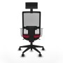 Chaise de Bureau Piqueras y Crespo 4B066N1 Rouge