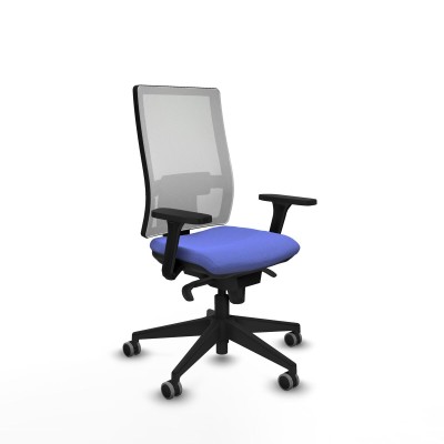 Chaise de Bureau Piqueras y Crespo 3D066G0 Bleu clair