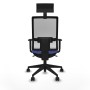 Office Chair Piqueras y Crespo 1D066N1 Light Blue