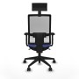 Office Chair Piqueras y Crespo 2D066N1 Light Blue