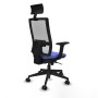 Chaise de Bureau Piqueras y Crespo 2D066N1 Bleu clair