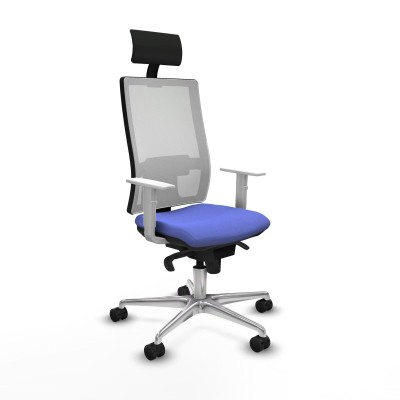 Chaise de Bureau Piqueras y Crespo 4B086N1 Bleu clair