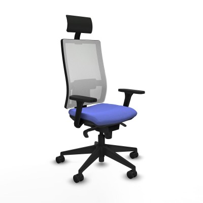 Office Chair Piqueras y Crespo 3D066N1 Light Blue