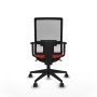 Chaise de Bureau Piqueras y Crespo 1D066N0 Orange Foncé