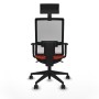 Office Chair Piqueras y Crespo 1D066N1 Dark Orange