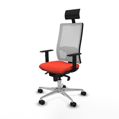 Chaise de Bureau Piqueras y Crespo 1D086N1 Orange Foncé