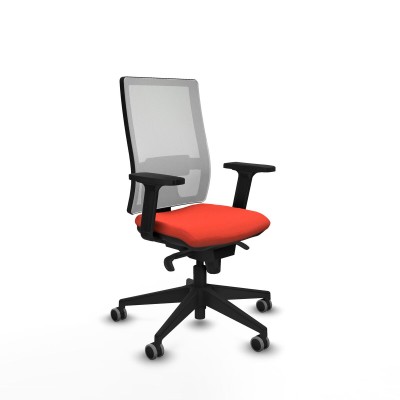 Chaise de Bureau Piqueras y Crespo 2D066G0 Orange Foncé