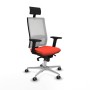 Chaise de Bureau Piqueras y Crespo 2D086G1 Orange Foncé