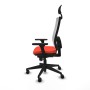 Chaise de Bureau Piqueras y Crespo 3D066N1 Orange Foncé