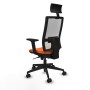 Office Chair Piqueras y Crespo 2D066N1 Orange