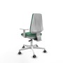Chaise de Bureau Piqueras y Crespo B5B026G Vert émeraude
