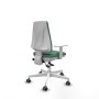 Chaise de Bureau Piqueras y Crespo B5B026G Vert émeraude