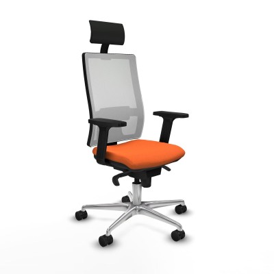 Office Chair Piqueras y Crespo 2D086N1 Orange