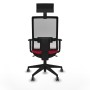 Chaise de Bureau Piqueras y Crespo 1D066G1 Rouge