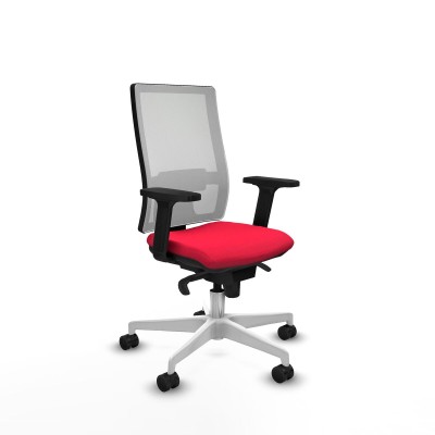 Chaise de Bureau Piqueras y Crespo 2D026N0 Rouge