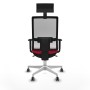 Chaise de Bureau Piqueras y Crespo 1D026G1 Rouge