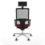 Chaise de Bureau Piqueras y Crespo 1D086G1 Rouge