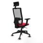 Chaise de Bureau Piqueras y Crespo 2D066G1 Rouge