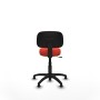Chaise de Bureau Piqueras y Crespo 30501RT Orange Foncé