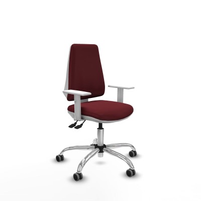 Office Chair Piqueras y Crespo B5B056G Maroon