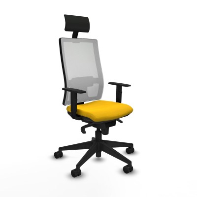 Office Chair Piqueras y Crespo 1D066N1 Yellow