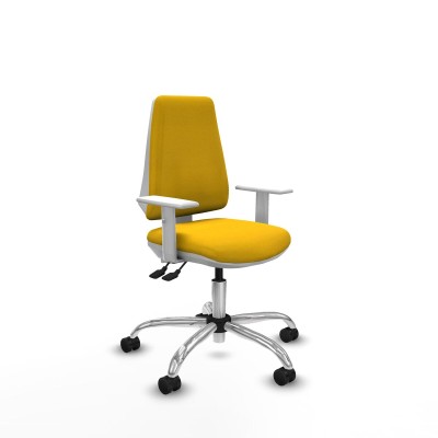 Office Chair Piqueras y Crespo B5B056N Yellow