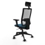 Office Chair Piqueras y Crespo 2D066N1 Petroleum green