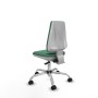 Chaise de Bureau Piqueras y Crespo B00056N Vert émeraude
