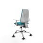 Office Chair Piqueras y Crespo B5B056N Turquoise