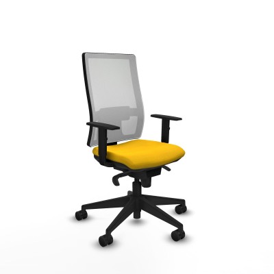 Office Chair Piqueras y Crespo 1D066N0 Yellow