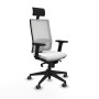 Chaise de Bureau Piqueras y Crespo 2D066G1 Blanc