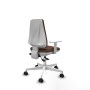 Office Chair Piqueras y Crespo B5B026N Dark brown