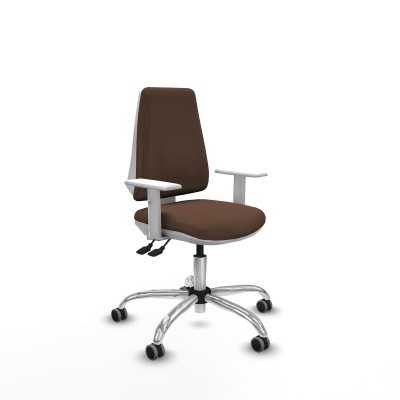 Office Chair Piqueras y Crespo B5B056G Dark brown