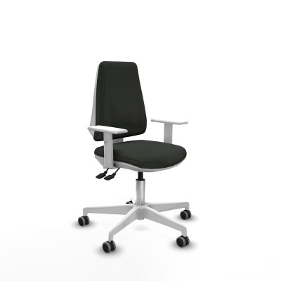 Chaise de Bureau Piqueras y Crespo B5B026G Noir