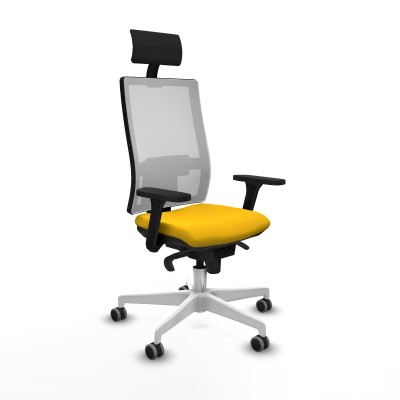 Chaise de Bureau Piqueras y Crespo 3D026G1 Jaune