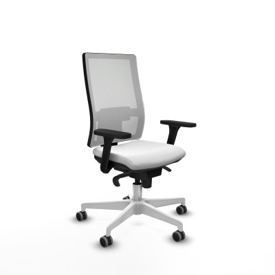 Chaise de Bureau Piqueras y Crespo 3D026G0 Blanc
