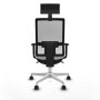 Chaise de Bureau Piqueras y Crespo 1D026N1 Blanc