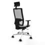 Chaise de Bureau Piqueras y Crespo 1D026N1 Blanc