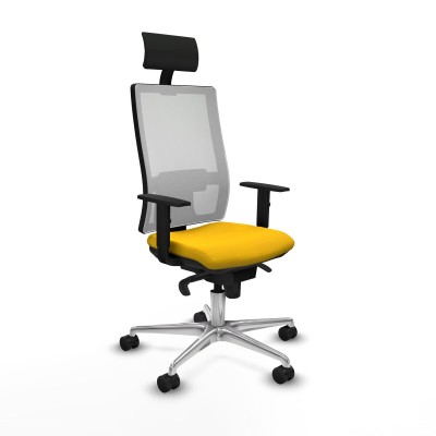 Chaise de Bureau Piqueras y Crespo 1D086N1 Jaune