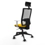 Chaise de Bureau Piqueras y Crespo 4B066N1 Jaune