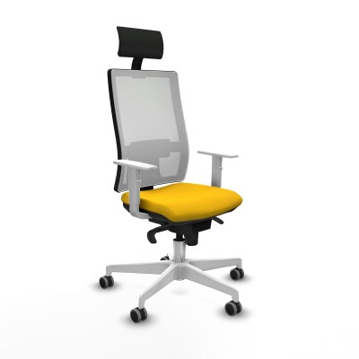 Chaise de Bureau Piqueras y Crespo 4B026G1 Jaune